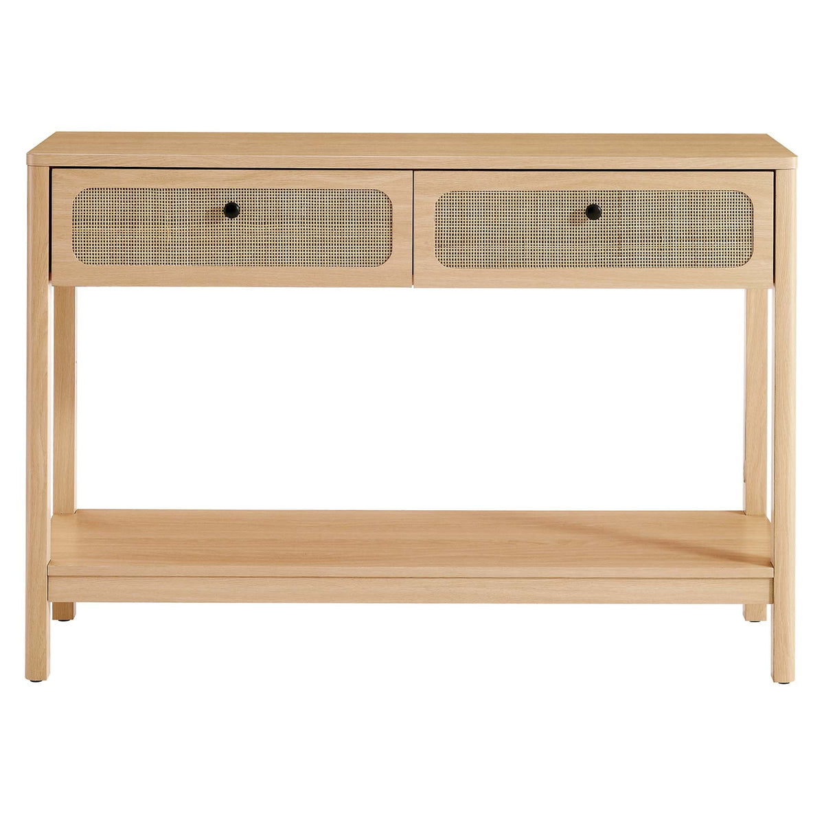 Chaucer Wood Entryway Console Table - view 6