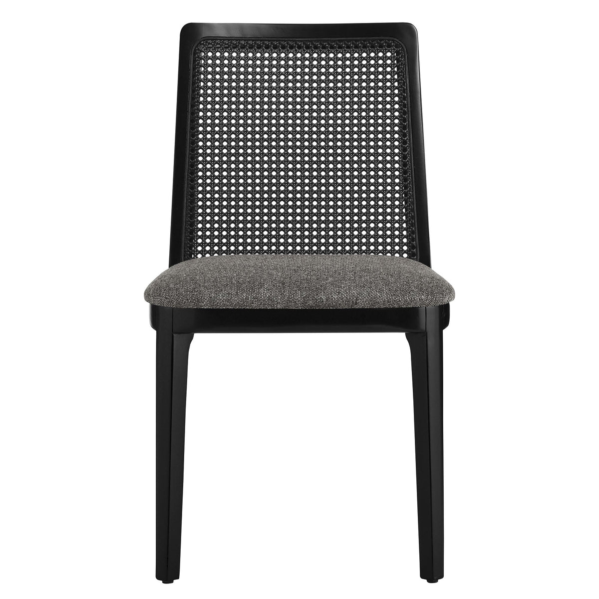 Monarch Beech Wood and Rattan Dining Side Chair