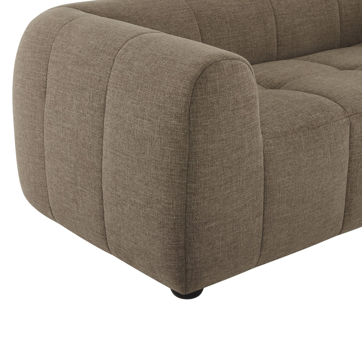 Liana   Upholstered Fabric Sofa