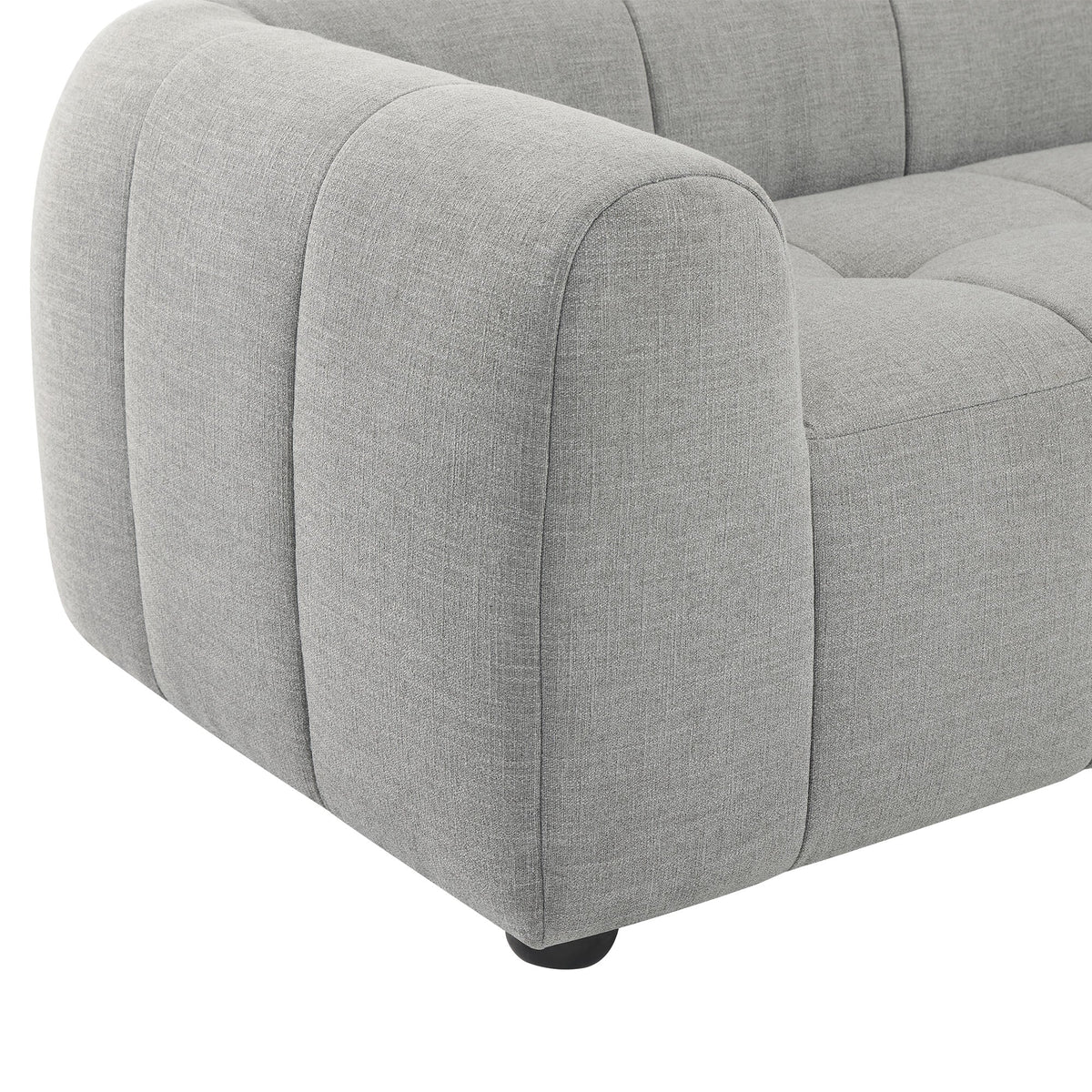 Liana   Upholstered Fabric Sofa