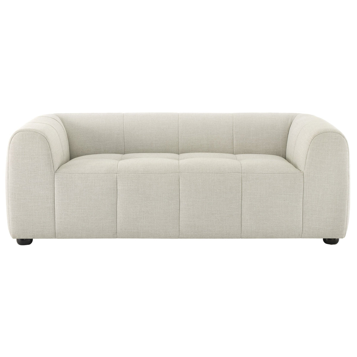 Liana   Upholstered Fabric Loveseat