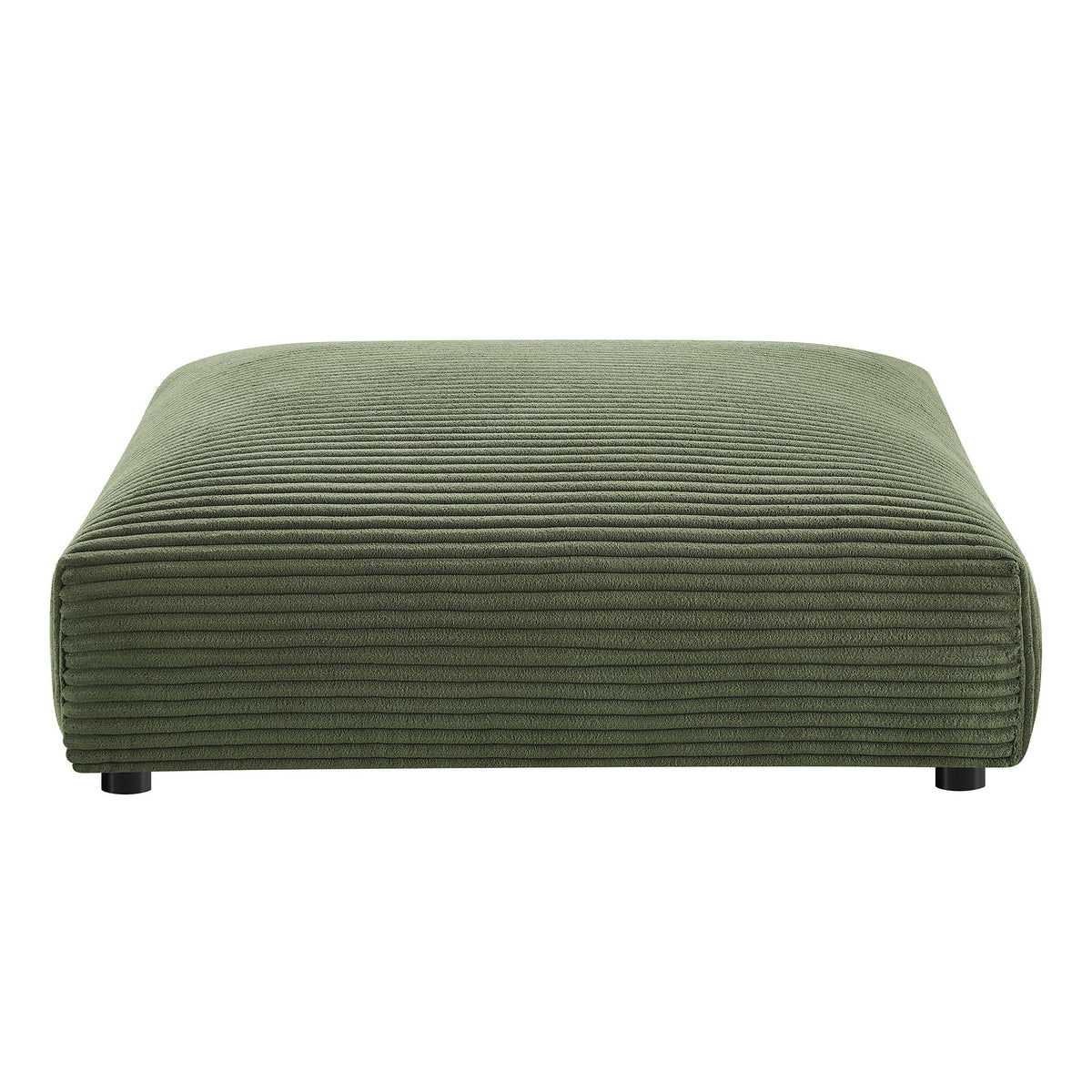 Solace  Modular Corduroy Upholstered Ottoman