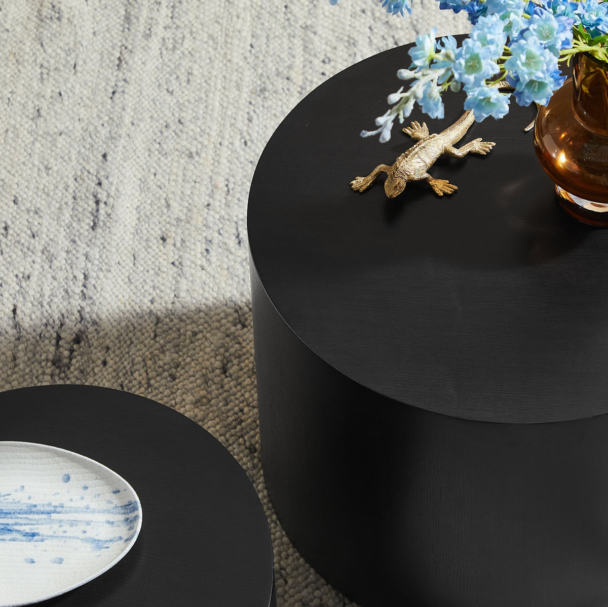 Amani  Round Nesting  Coffee Tables Set of 2 - view 14