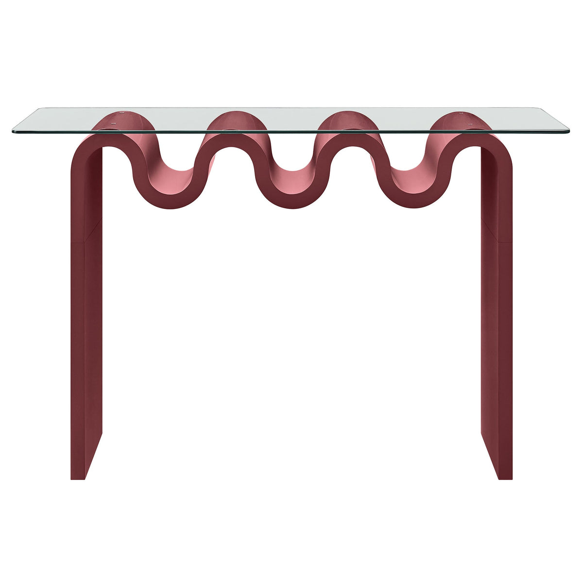 Ondine Glass Top 50" Console Table