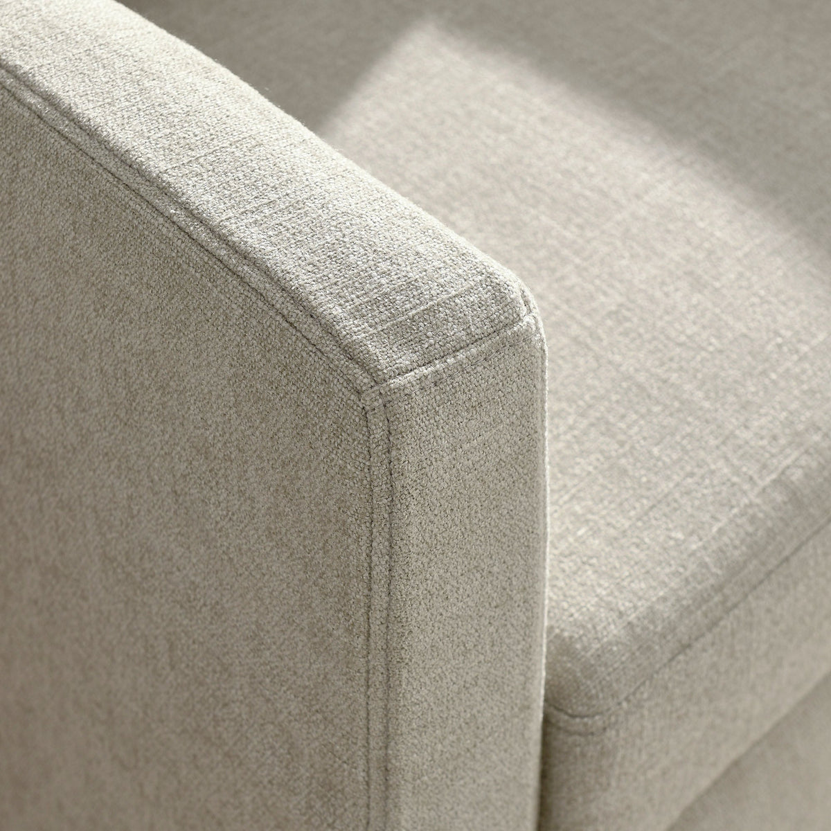 Serene Fabric Slipcovered Swivel Armchair
