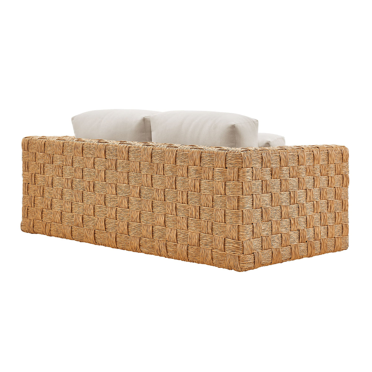 Thames  Outdoor Patio Wicker Rattan Loveseat