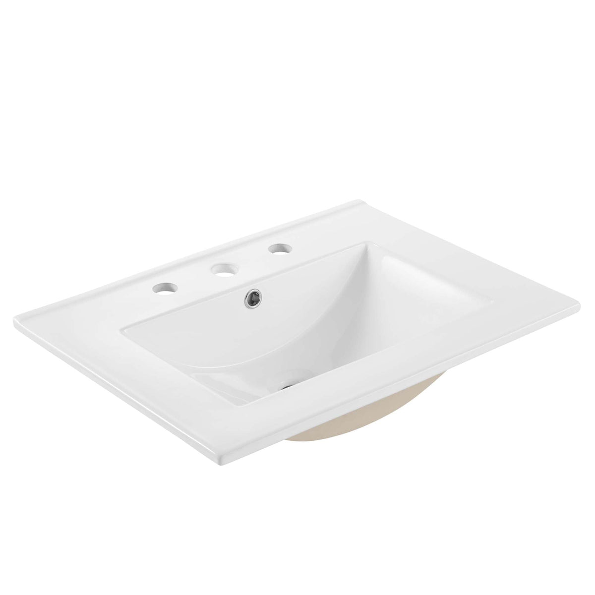 Render Wall-Mount Bathroom Vanity with Black Basin Included