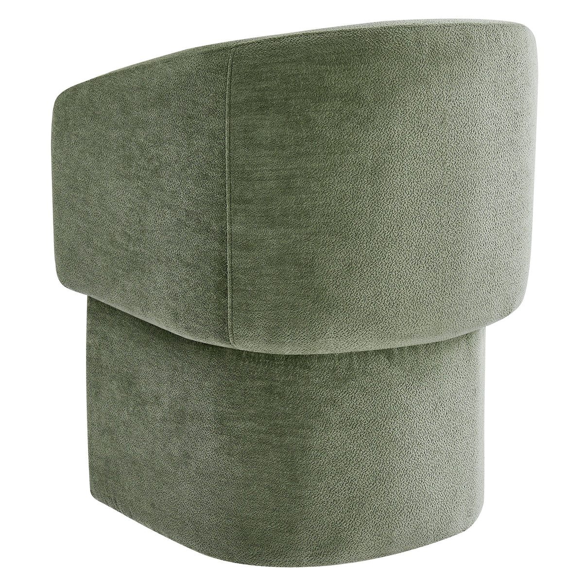 Verity Barrel Back Chenille Dining Armchair
