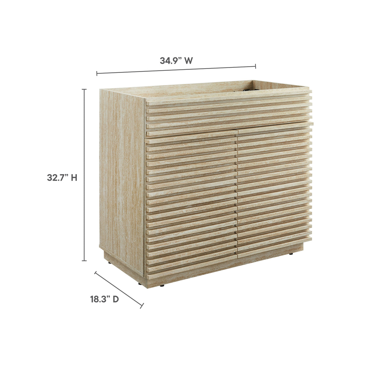 Render 30" and 36" Bathroom Cabinets Basin Not Included