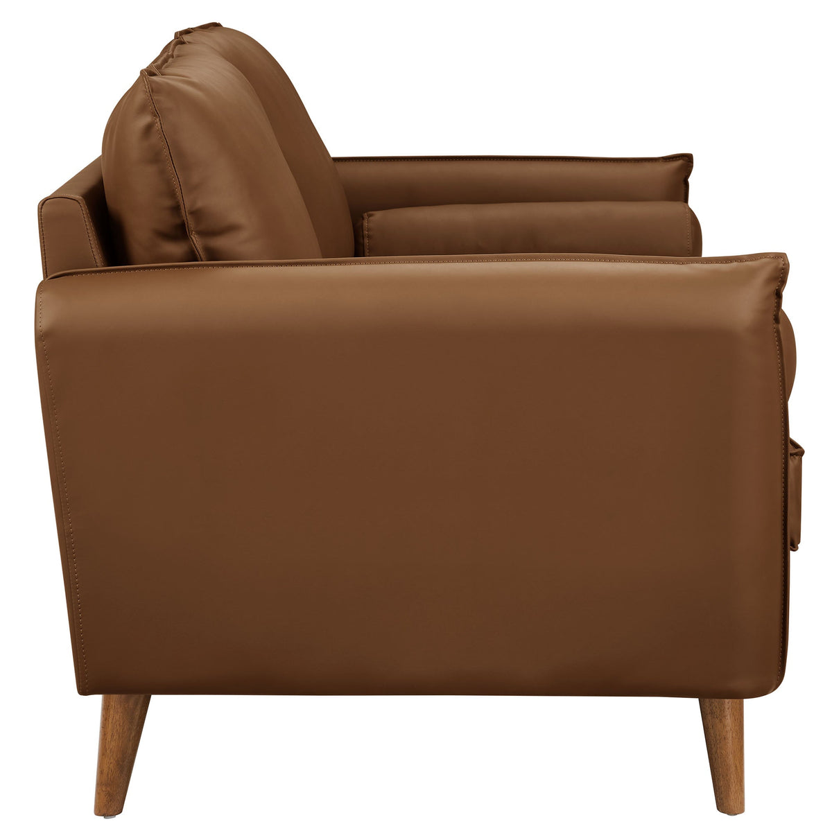 Revive Upholstered Vegan Leather Sofa - view 2