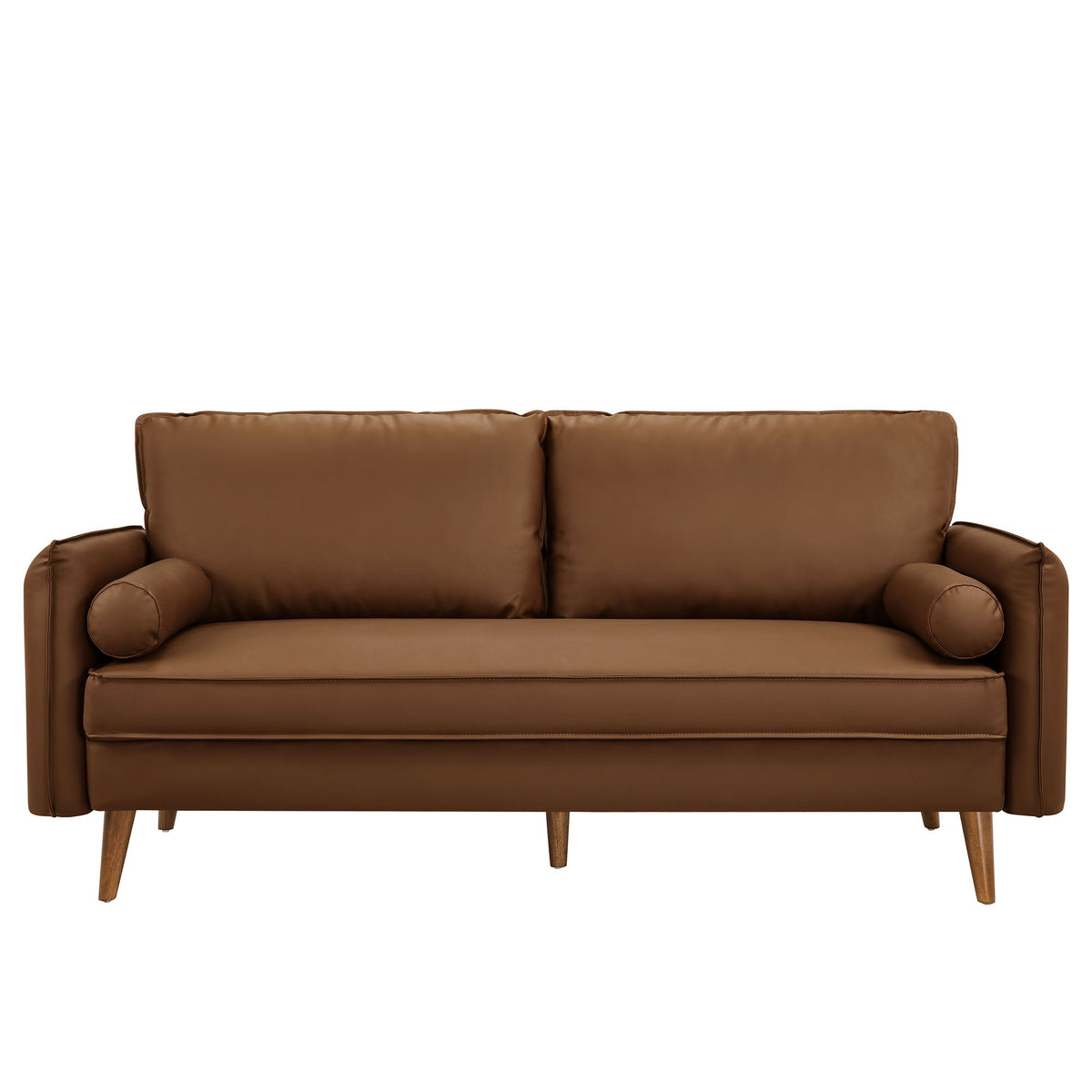 Revive Upholstered Vegan Leather Sofa - view 4