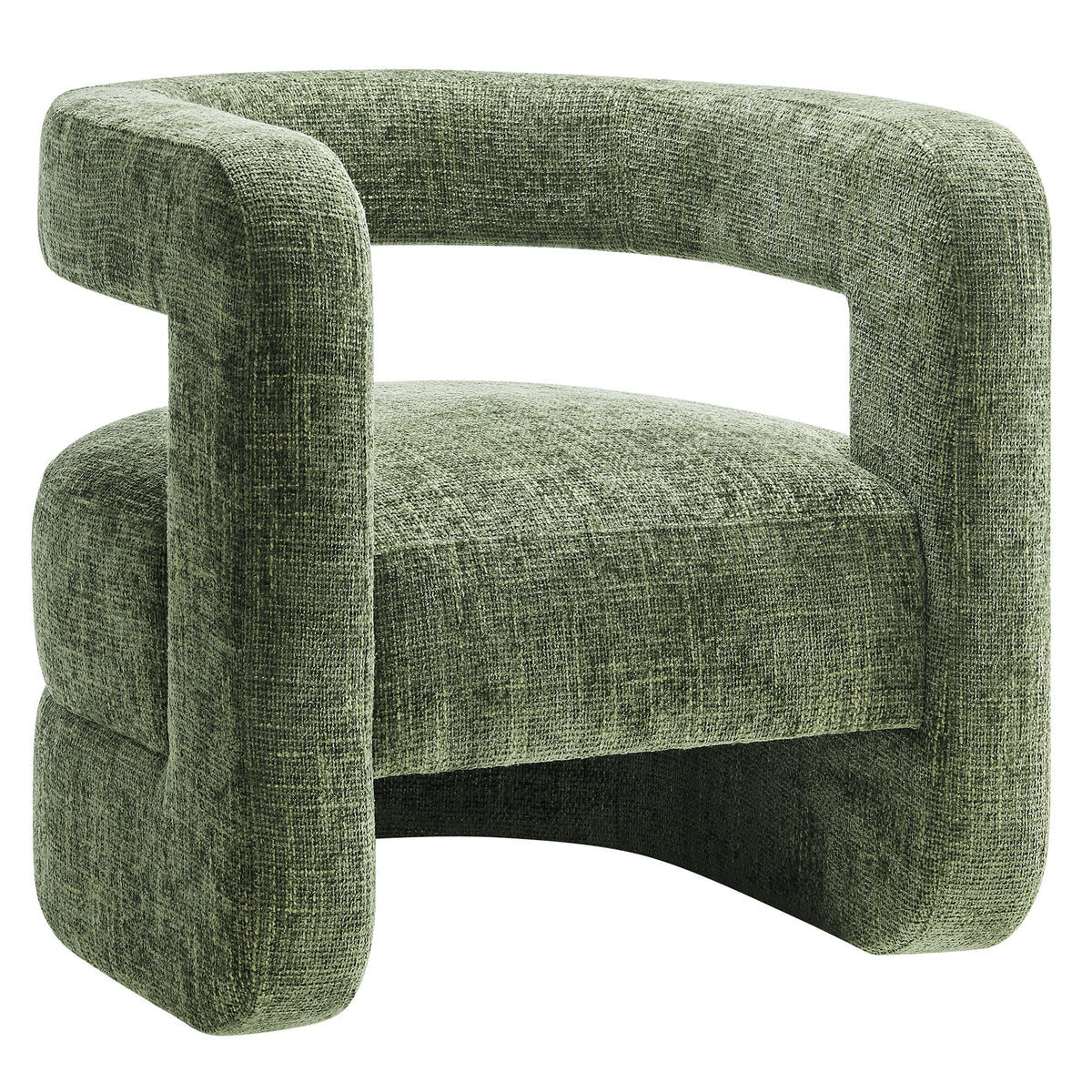 Jaylin Upholstered Chenille Accent Chair - view 2