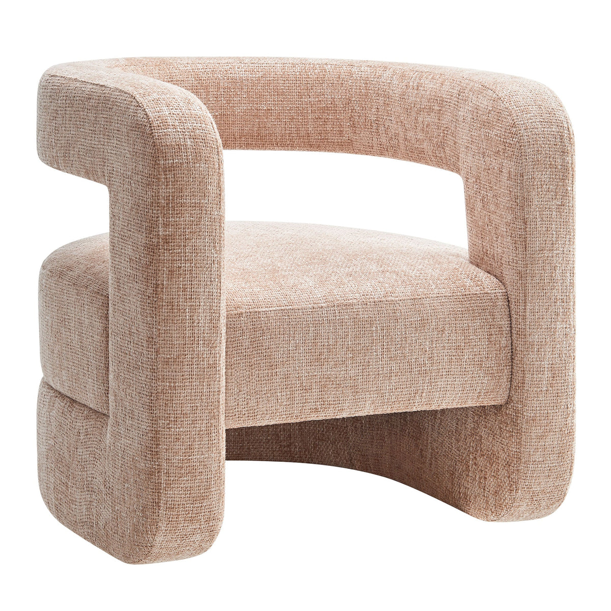 Jaylin Upholstered Chenille Accent Chair - view 3