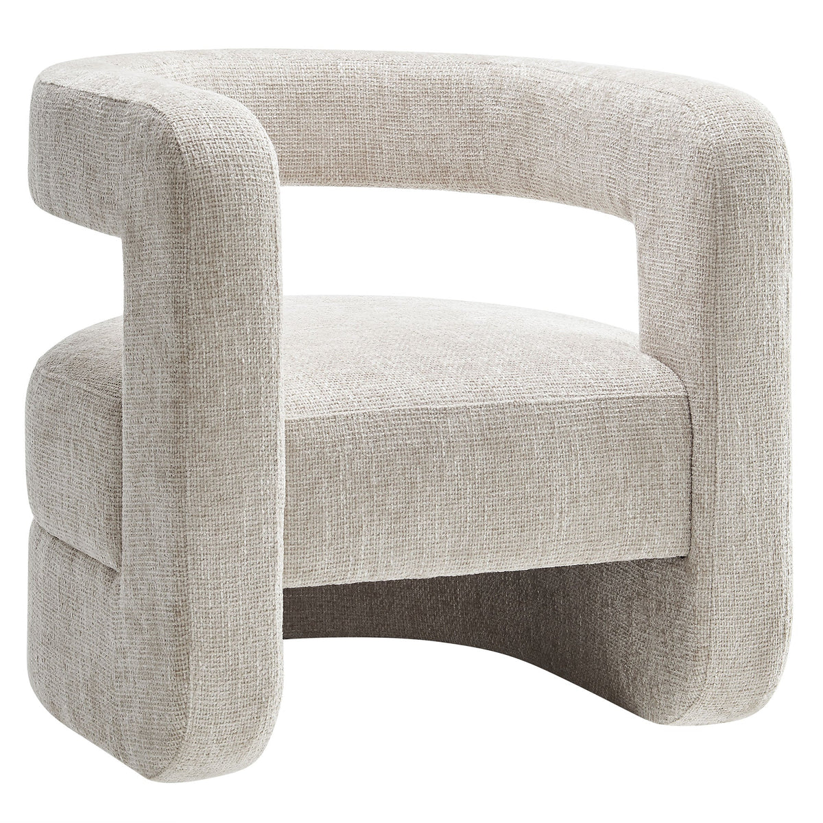 Jaylin Upholstered Chenille Accent Chair - view 1