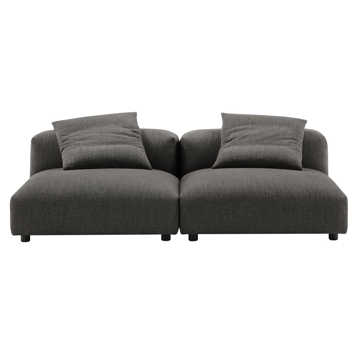 Solace 2-Piece Modular Upholstered Fabric Sofa - view 4
