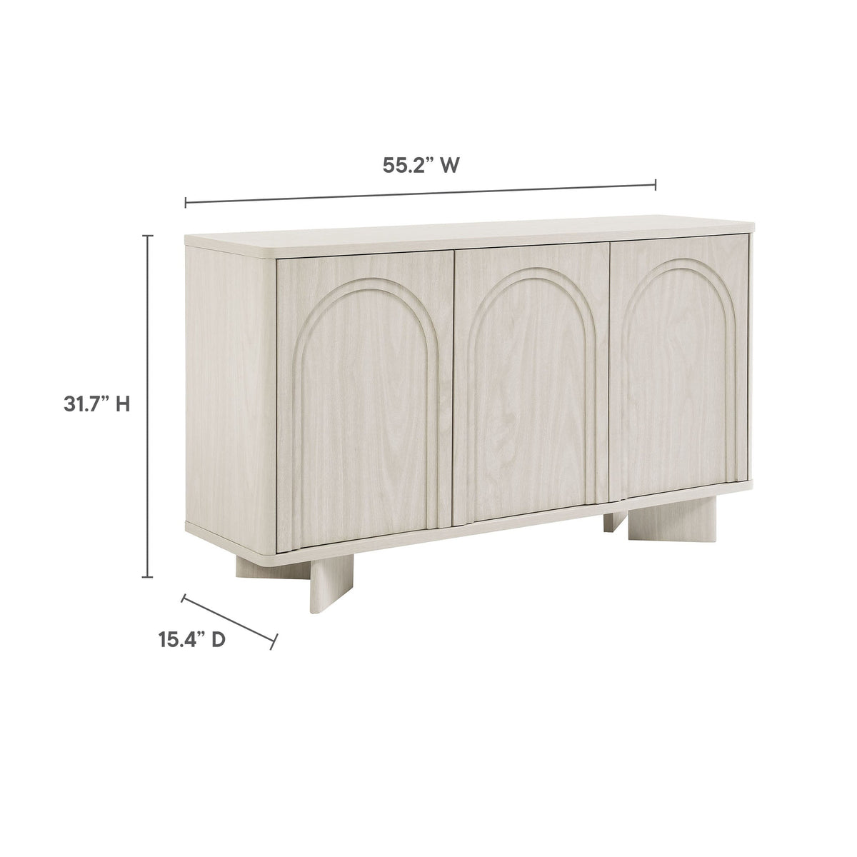 Flux Arched 3-Door Sideboard - view 10