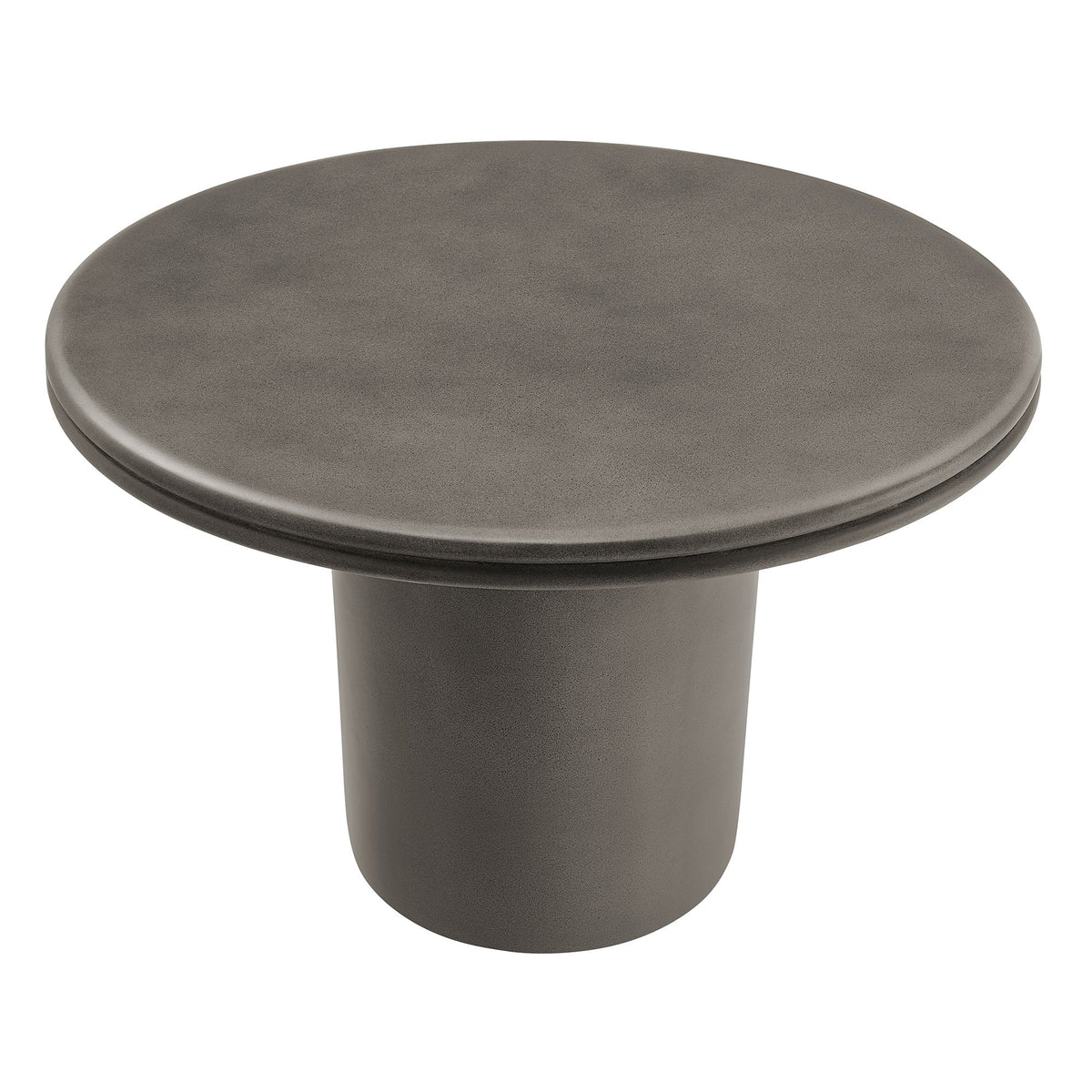 Brion 48" Indoor - Outdoor Patio Concrete Round Dining Table