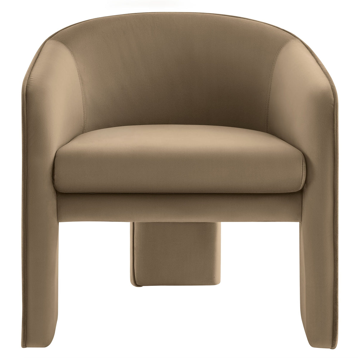 Greer Performance Velvet Upholstered Accent Armchair
