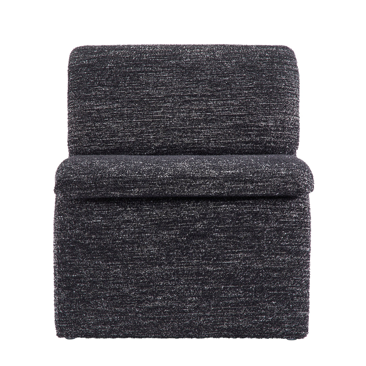 Lume Boucle Upholstered Armless Accent Chair
