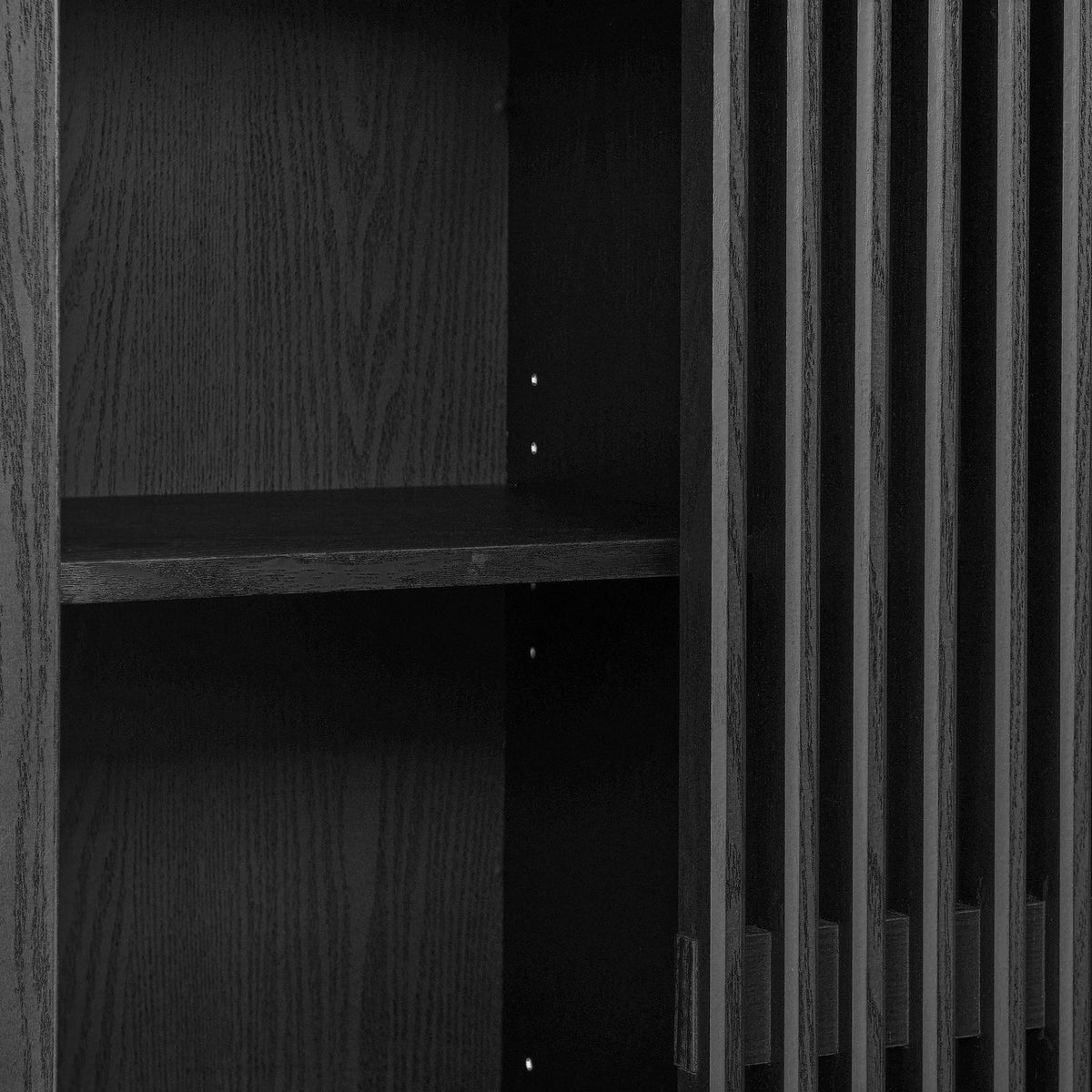 Vaughn 71" Arched Storage Display Cabinet