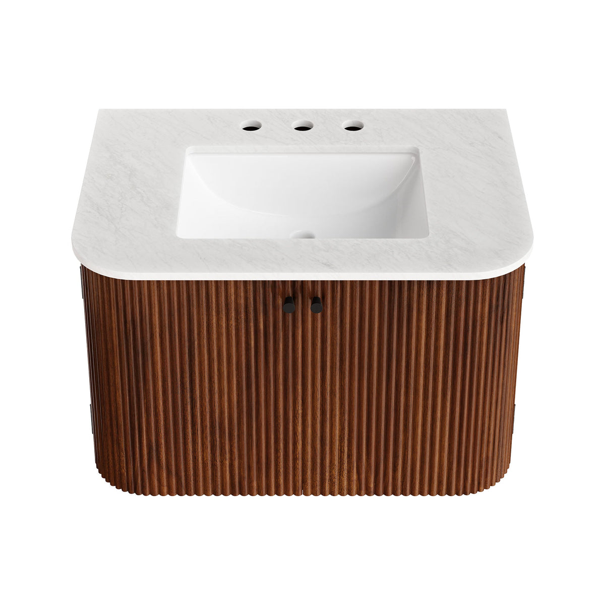 Zia Wall-Mount Bathroom Vanity with Marble Sink - view 30