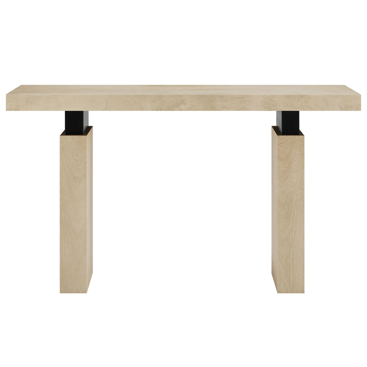 Piston 52" Rectangular Wood Console Table - view 3