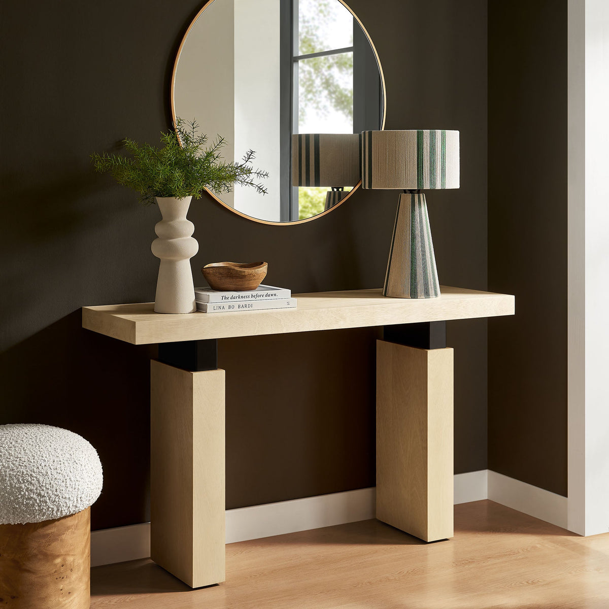 Piston 52" Rectangular Wood Console Table - view 7