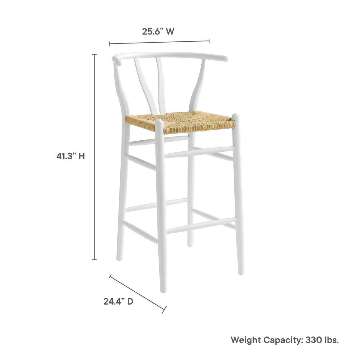 Amish Wood Bar Stool