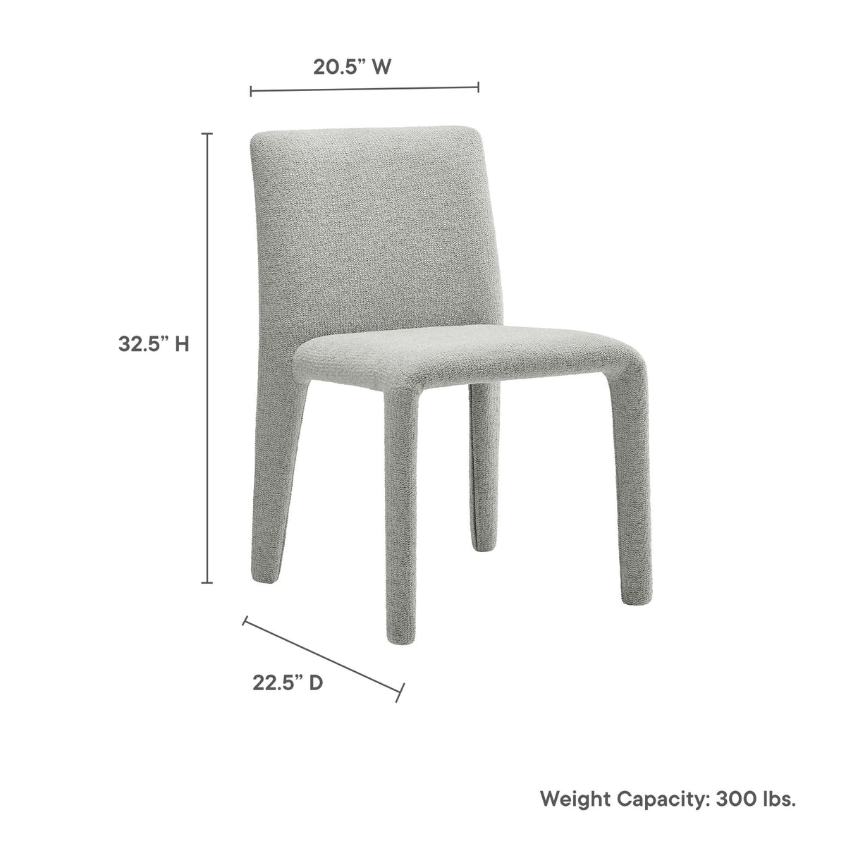 Rhodes Fabric Upholstered Dining Chair