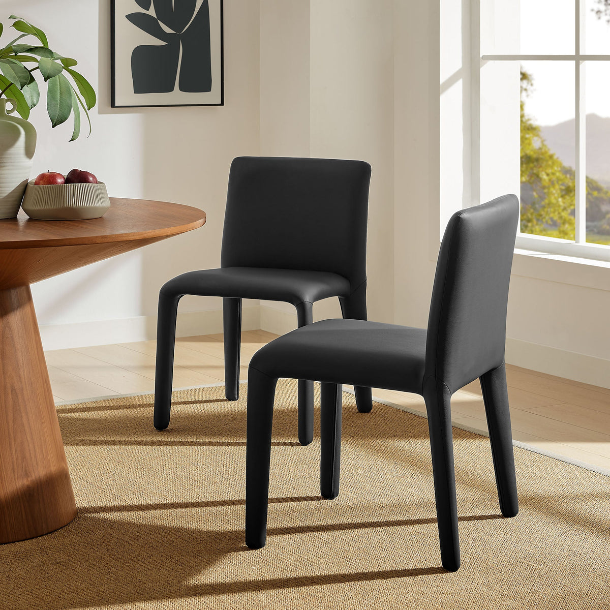 Rhodes Vegan Leather Upholstered Dining Chair