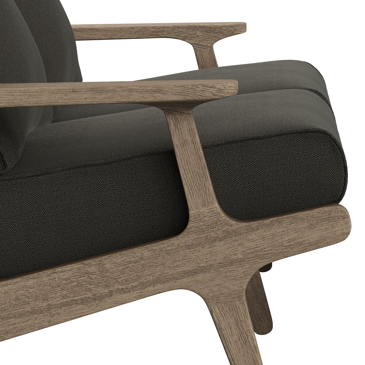 Saratoga Outdoor Teak Wood Loveseat