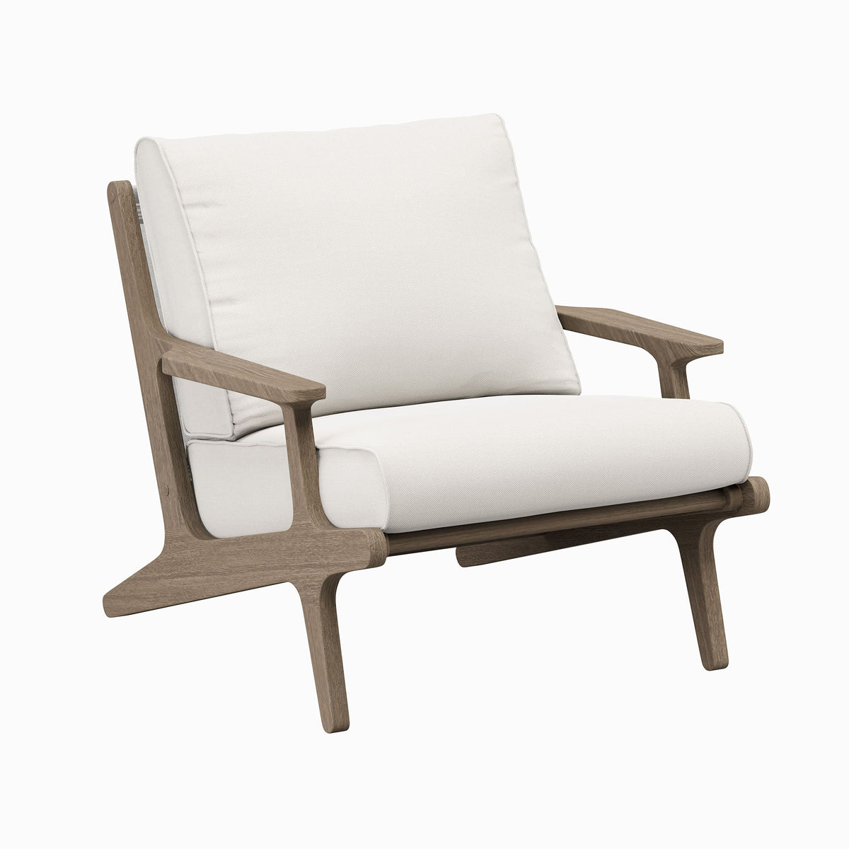 Saratoga Outdoor Teak Wood Armchair