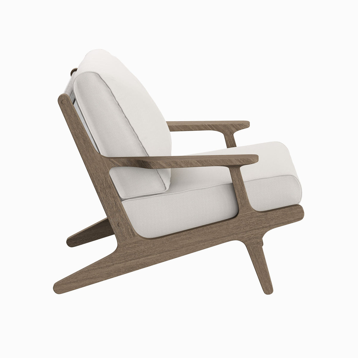 Saratoga Outdoor Teak Wood Armchair
