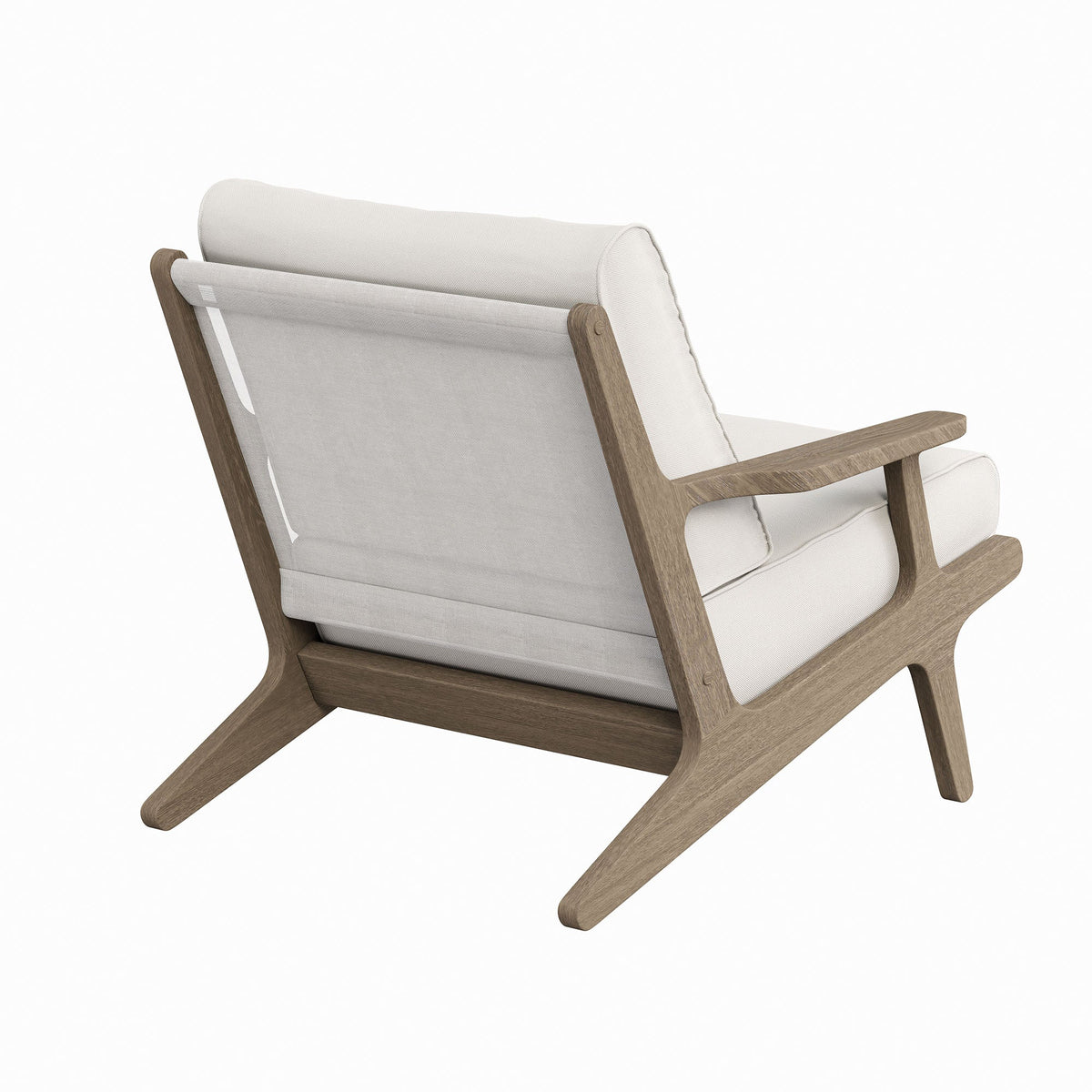 Saratoga Outdoor Teak Wood Armchair