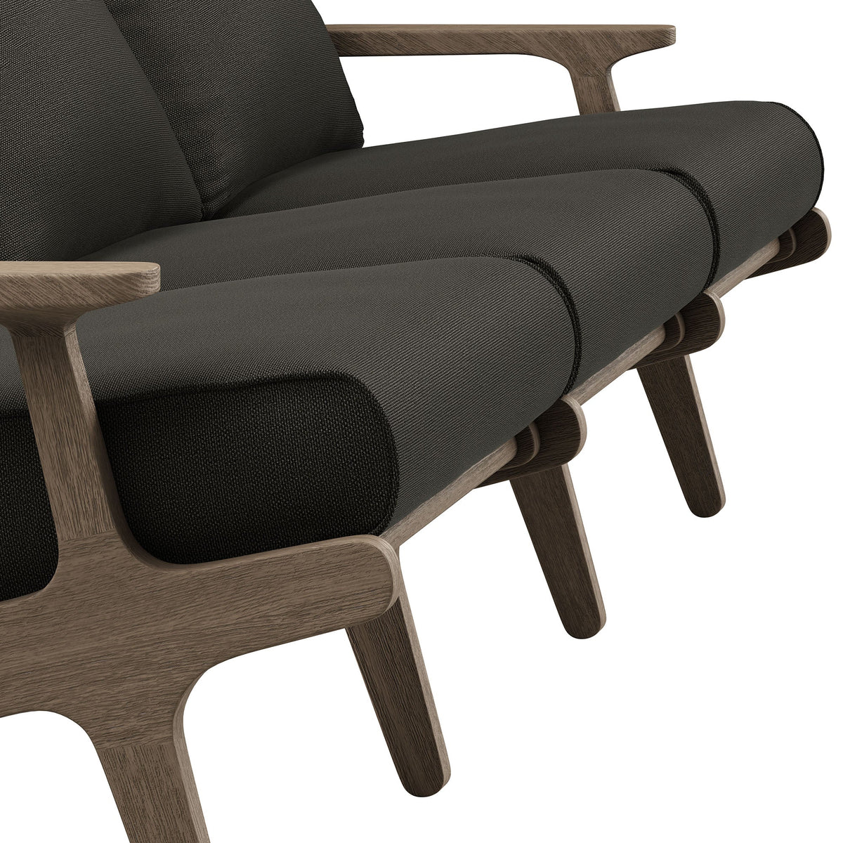Saratoga Outdoor Teak Sofa