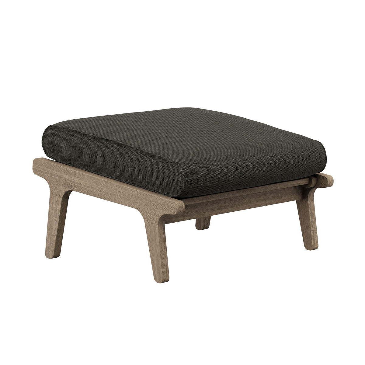 Saratoga Outdoor Teak Ottoman