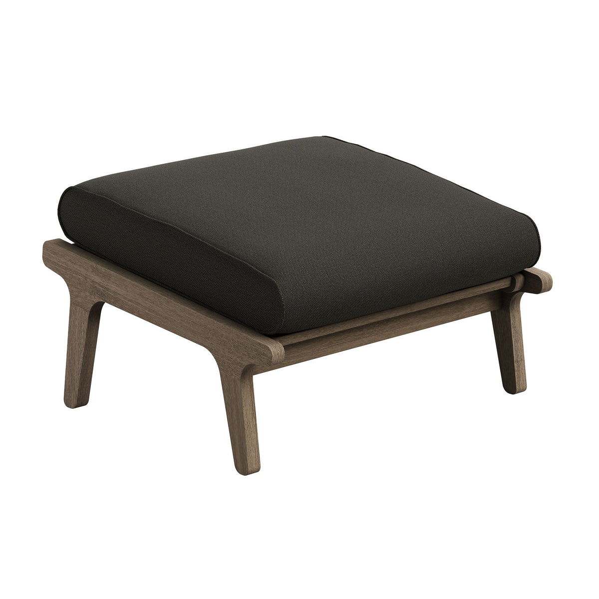Saratoga Outdoor Teak Ottoman