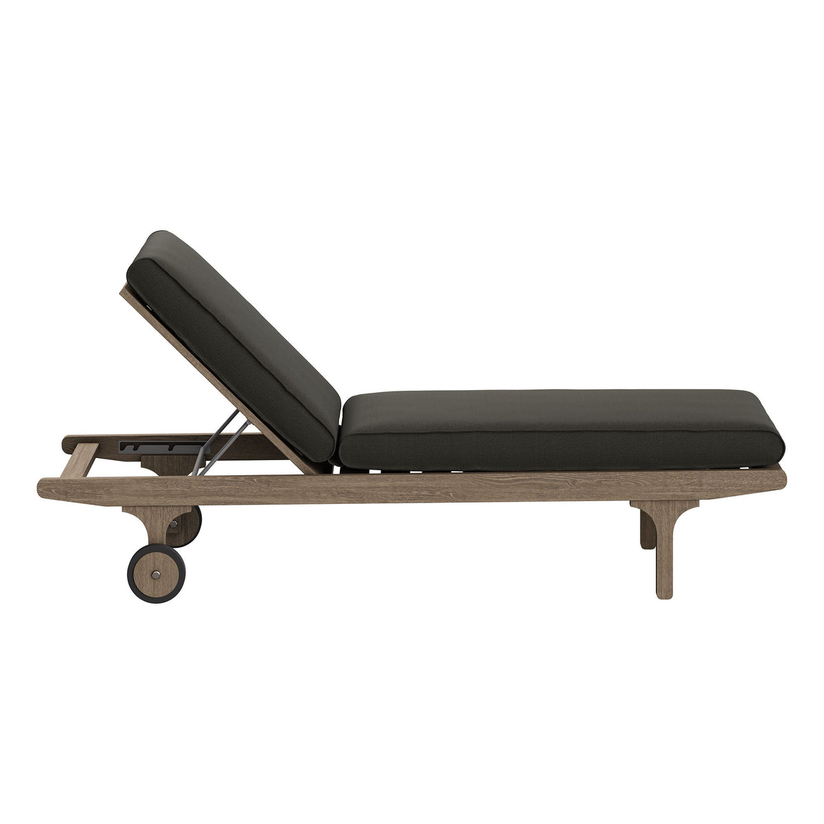 Saratoga Outdoor Teak Chaise Lounge Chair - view 6