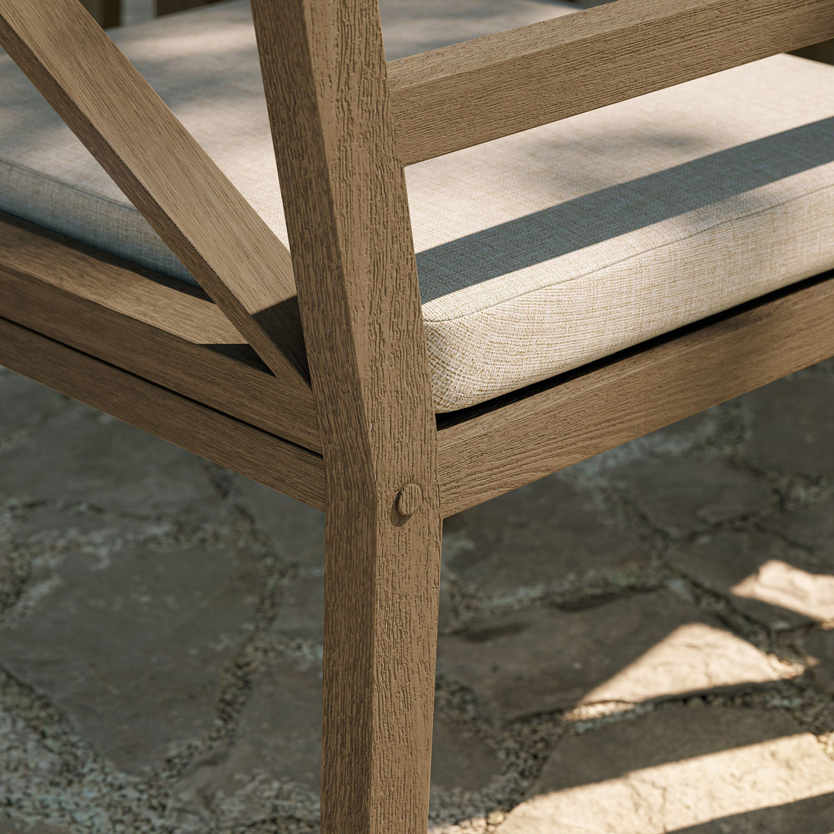 Northlake Outdoor Teak Dining Armchair