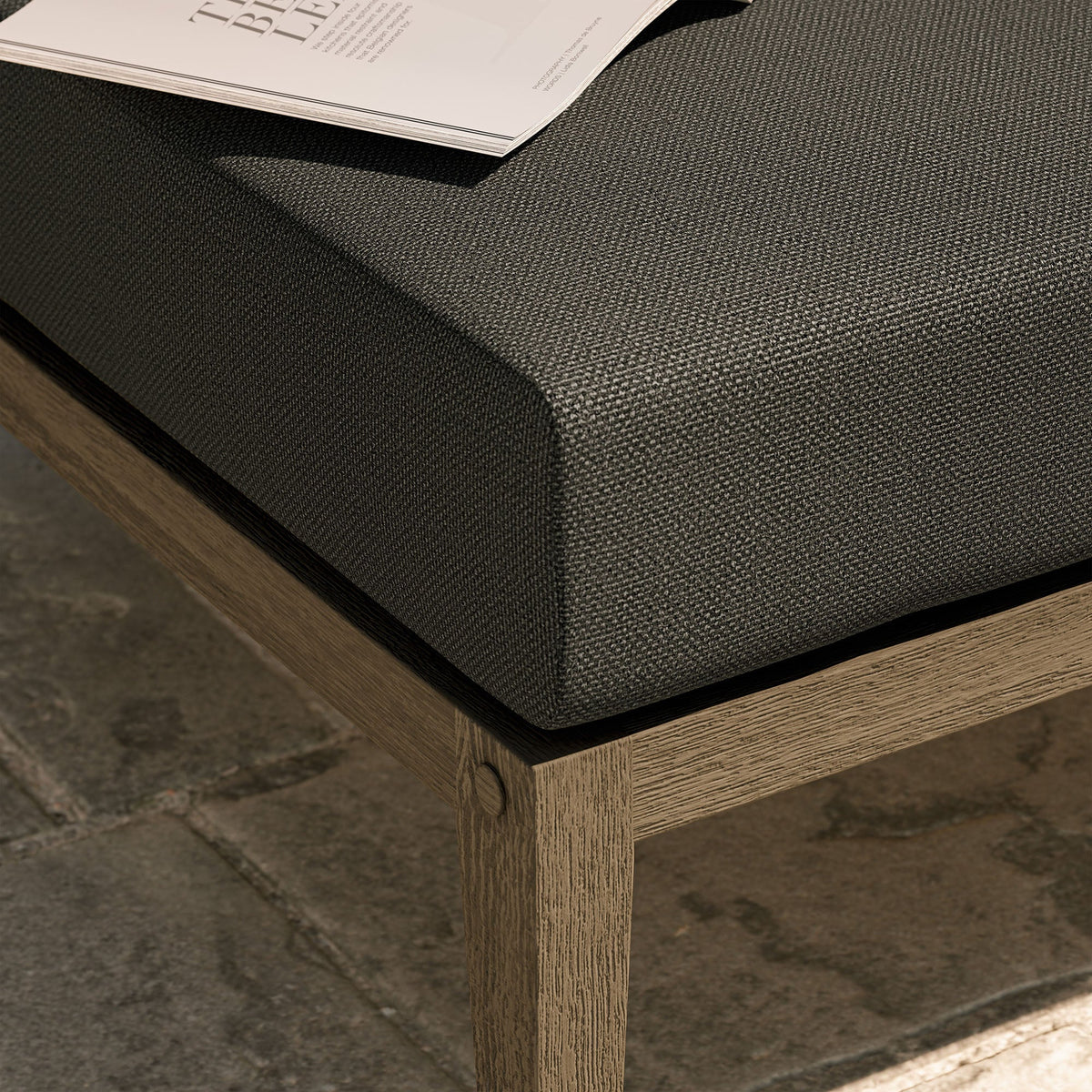 Northlake Outdoor Teak Ottoman