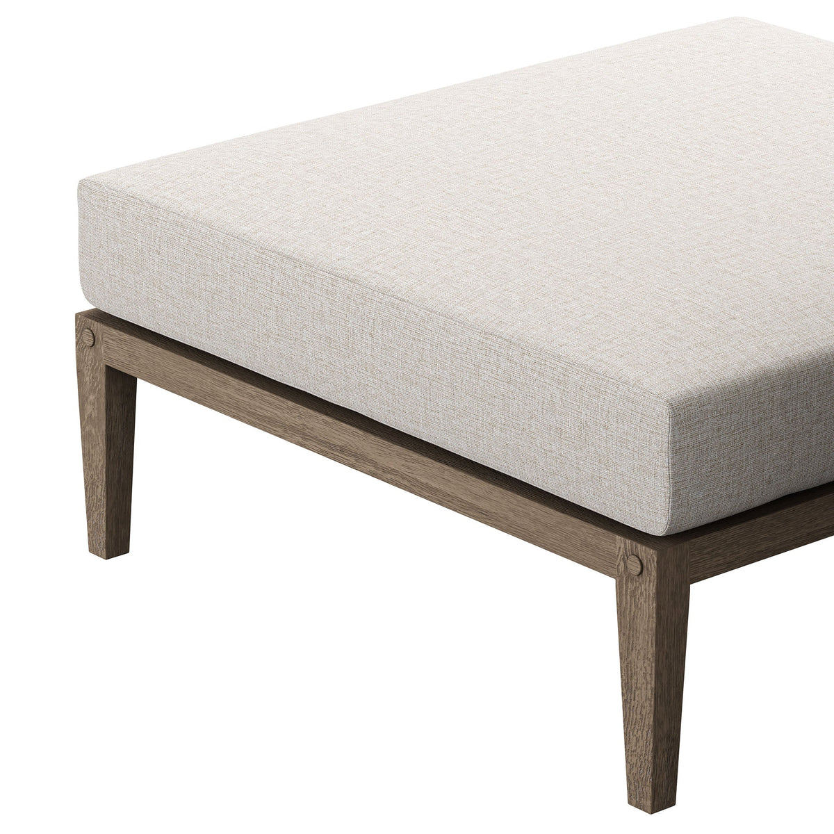 Northlake Outdoor Teak Ottoman