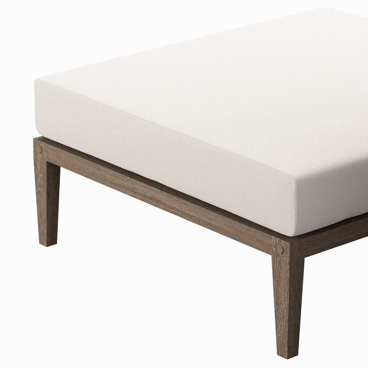 Northlake Outdoor Teak Ottoman