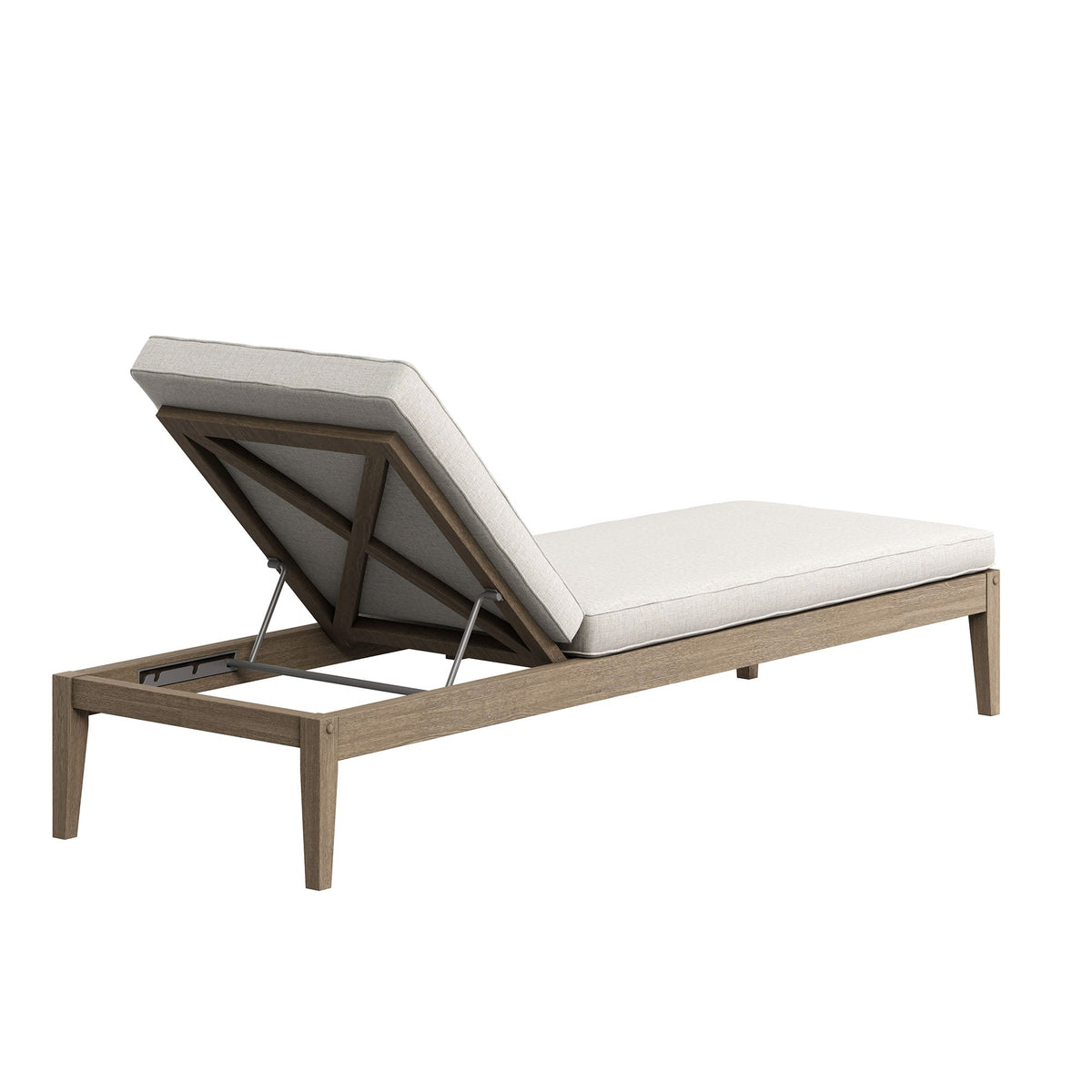 Northlake Outdoor Teak Chaise Lounge - view 8