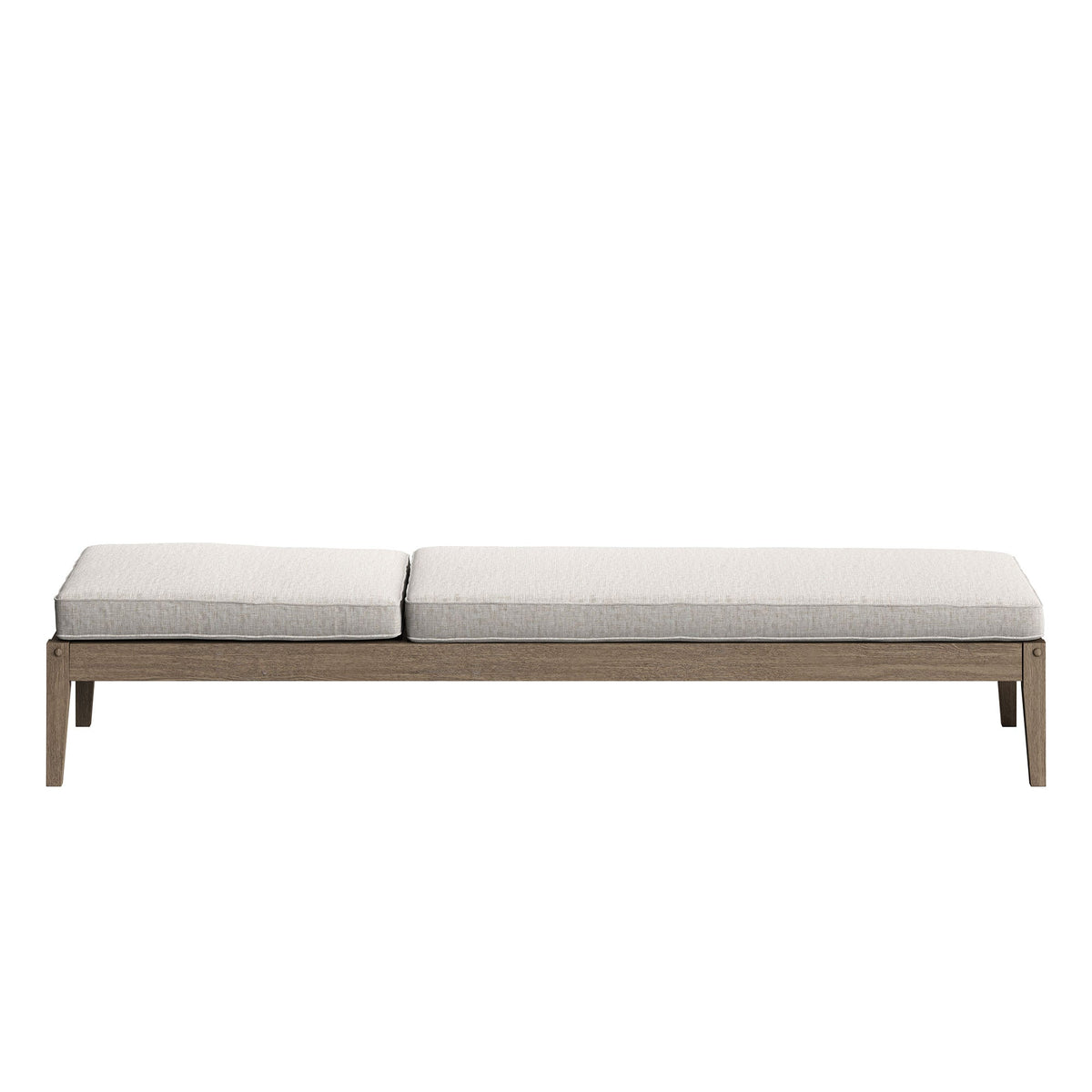 Northlake Outdoor Teak Chaise Lounge - view 11