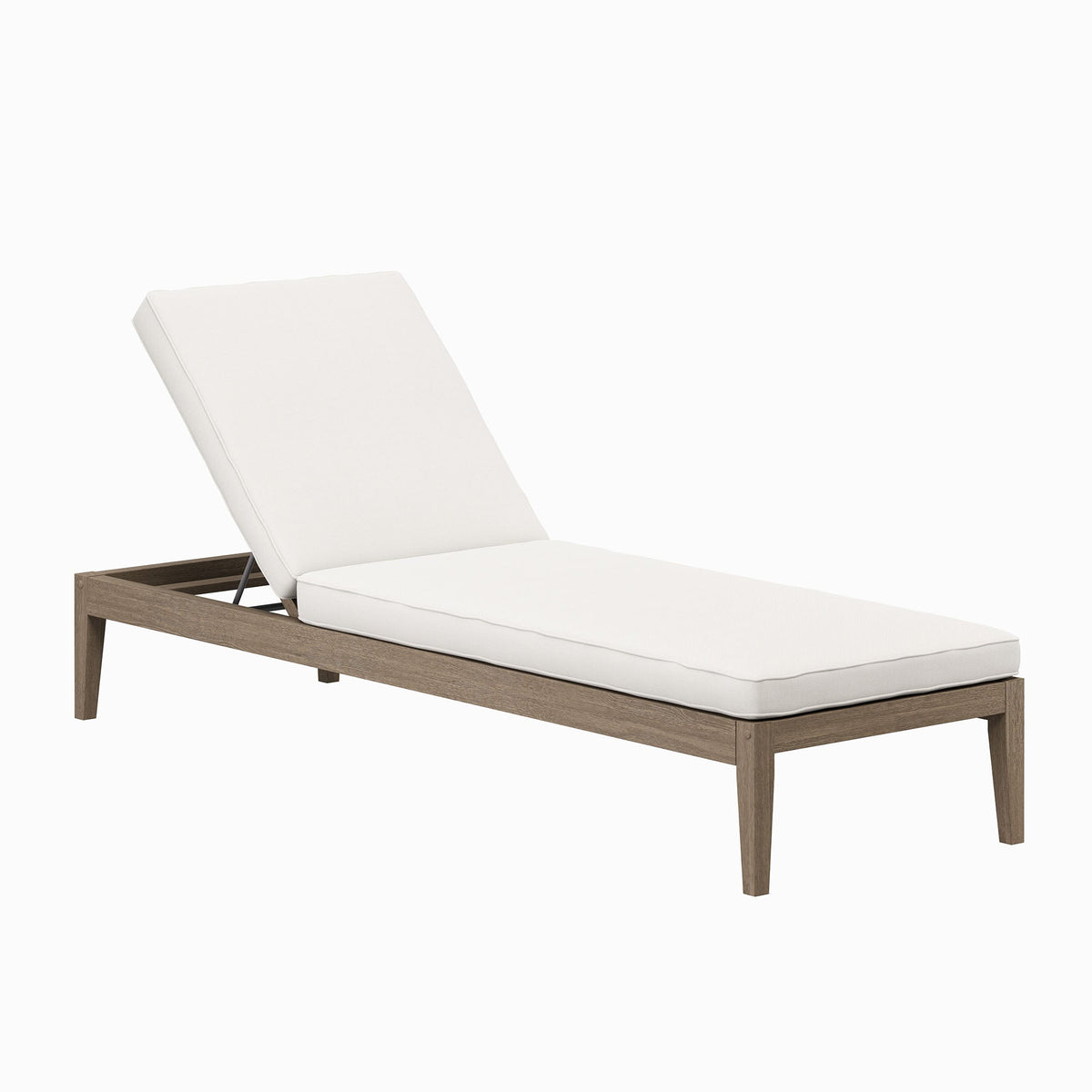 Northlake Outdoor Teak Chaise Lounge - view 1