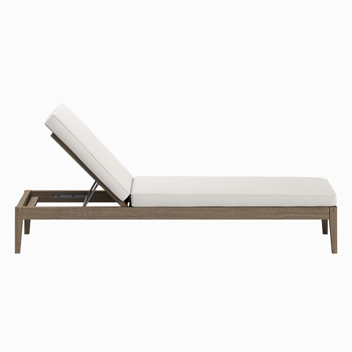 Northlake Outdoor Teak Chaise Lounge - view 4