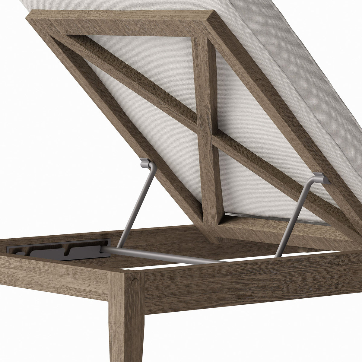 Northlake Outdoor Teak Chaise Lounge - view 13
