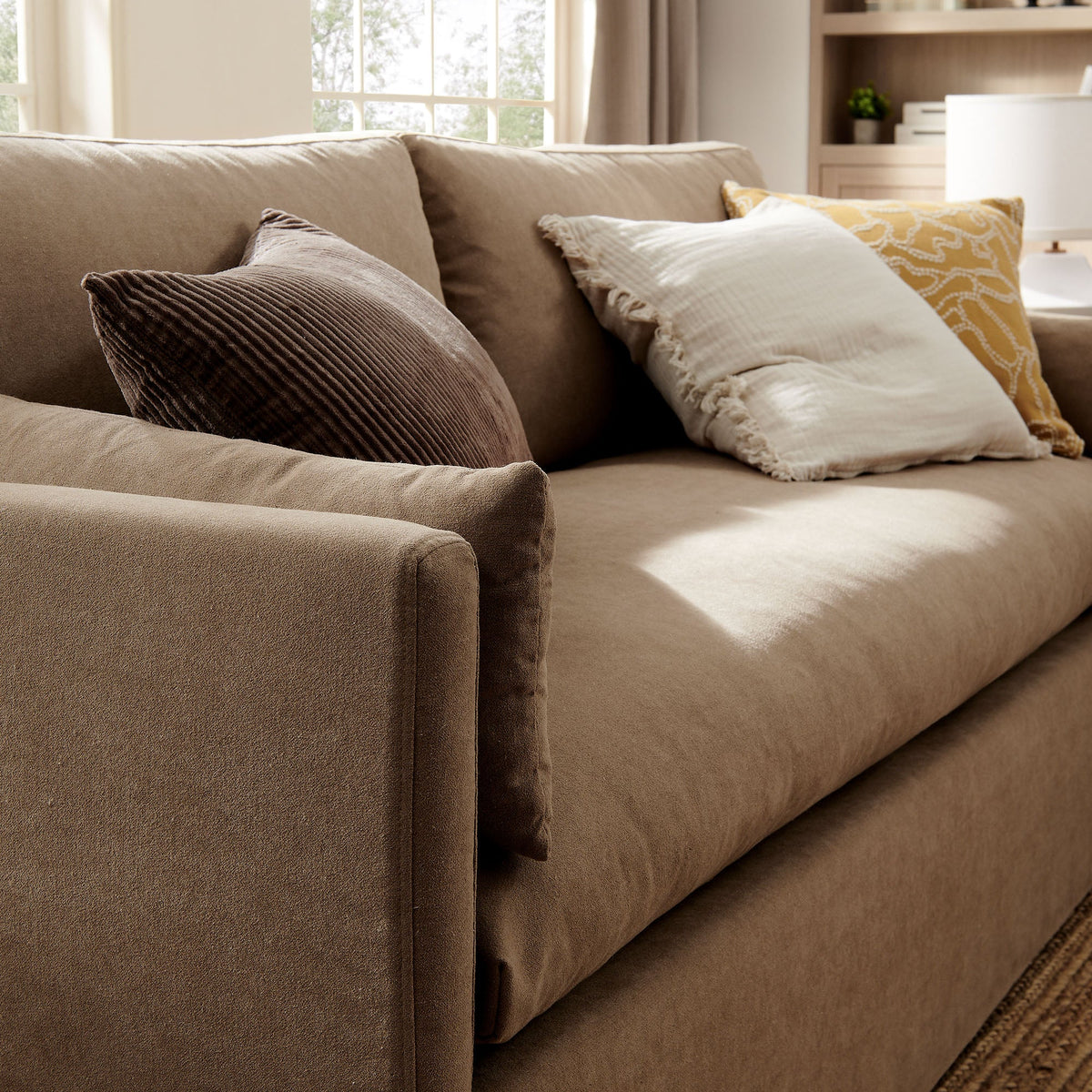 Wellfleet 85" Slipcovered Fabric Sofa