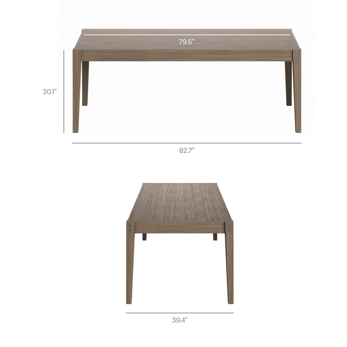 Northlake 9-Piece Outdoor Teak Wood Dining Set