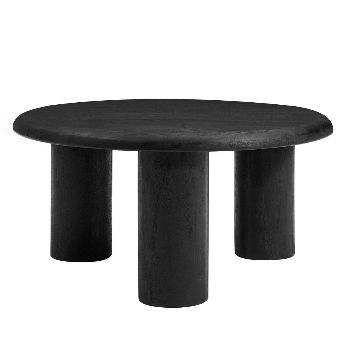 Mavina Round Mango Wood Coffee Table